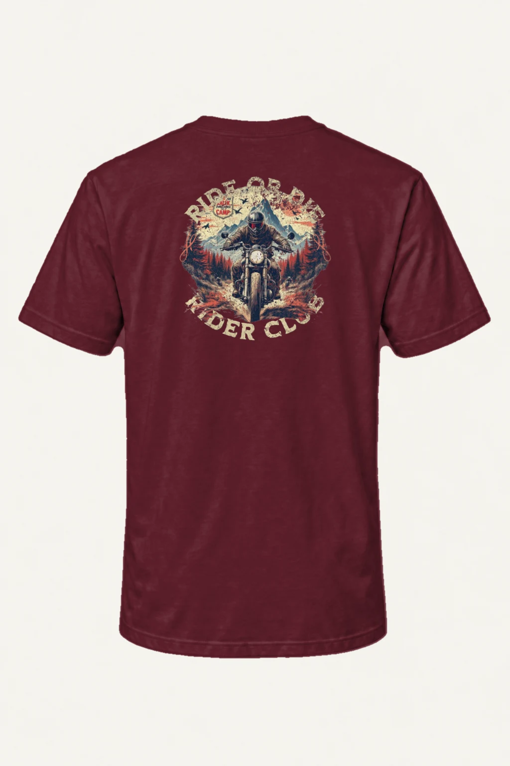 "Adventure Camp" Heavyweight Unisex Crewneck T-shirt | Gildan 5000