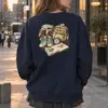"Adventure Gear Map" Heavy Blend Unisex Crewneck Sweatshirt | Gildan 18000
