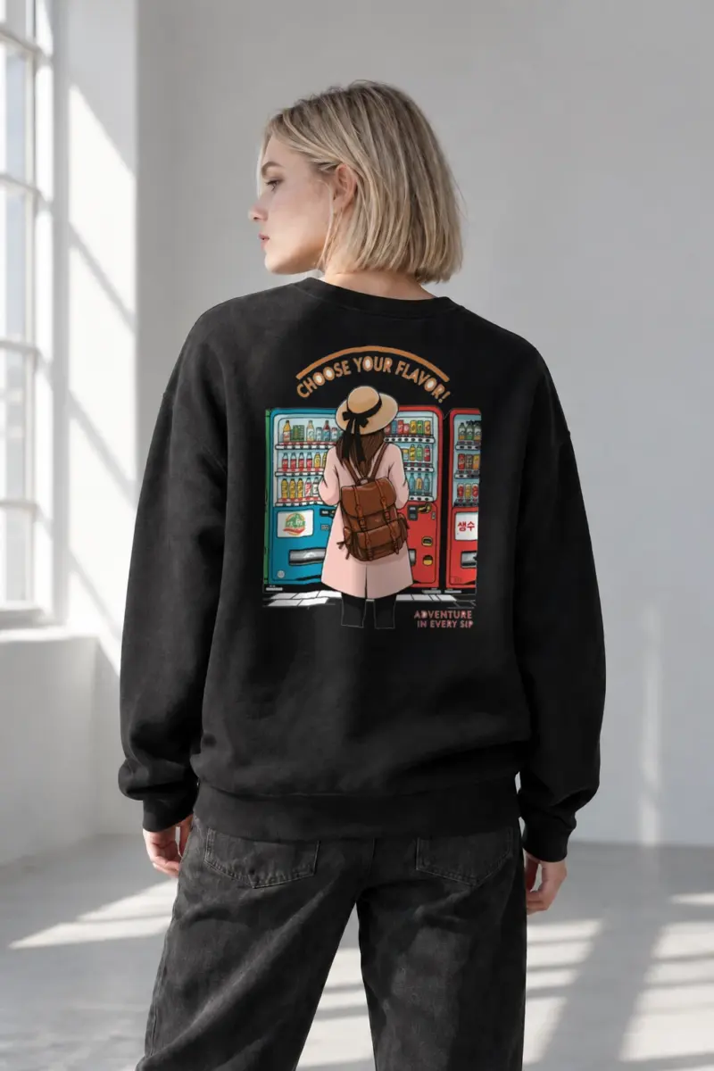 “Adventure Is Everywhere” Heavy Blend Unisex Crewneck Sweatshirt | Gildan 18000
