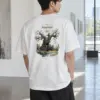 "Adventures Await" Heavyweight Unisex Crewneck T-shirt | Gildan 5000