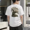 "Woodland Wayfinder" Heavyweight Unisex Crewneck T-shirt | Gildan 5000