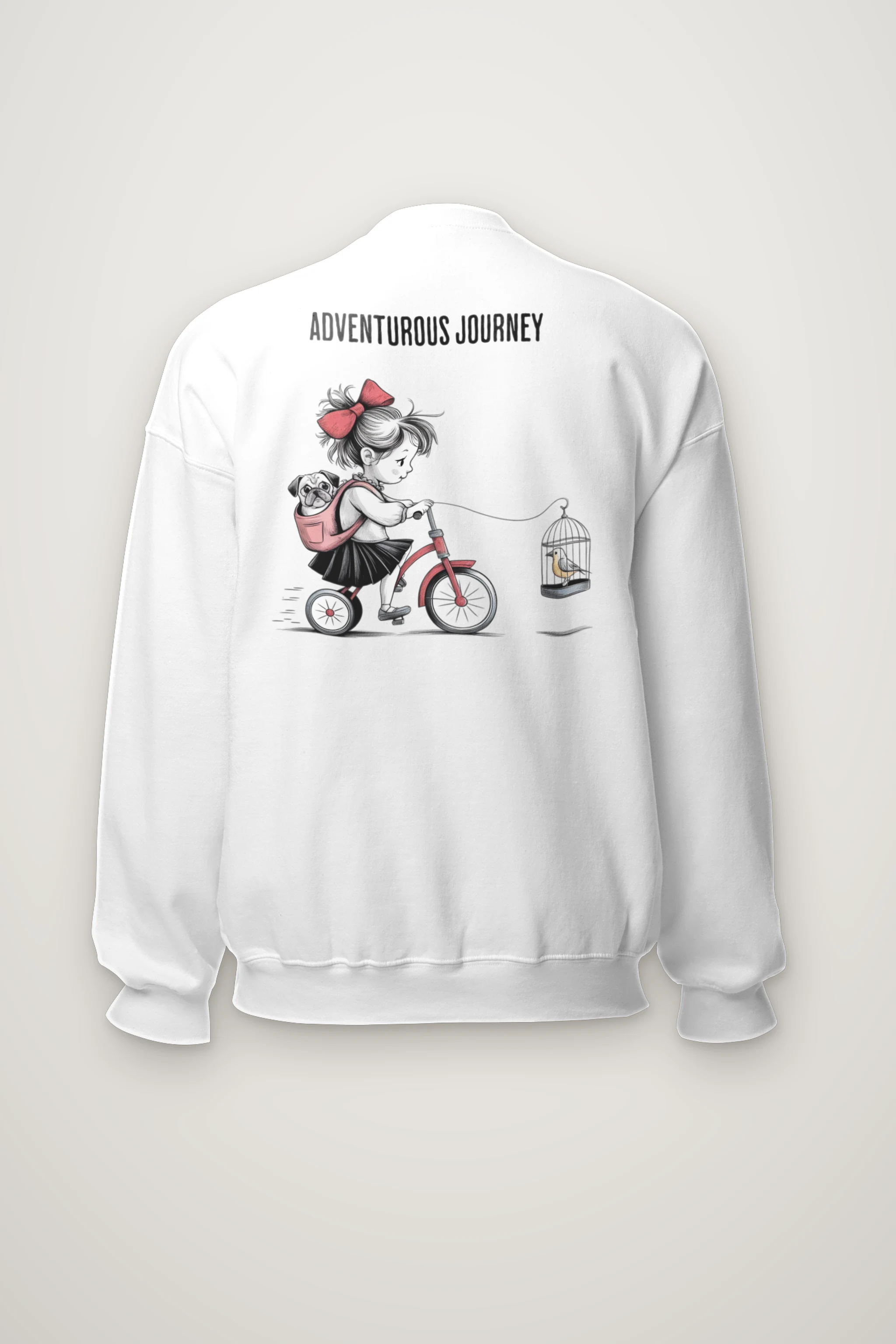 "Adventurous Journey" Heavy Blend Unisex Crewneck Sweatshirt