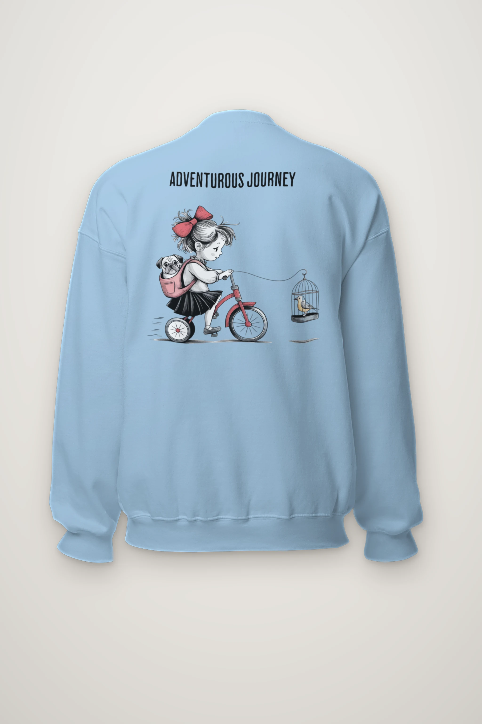 "Adventurous Journey" Heavy Blend Unisex Crewneck Sweatshirt