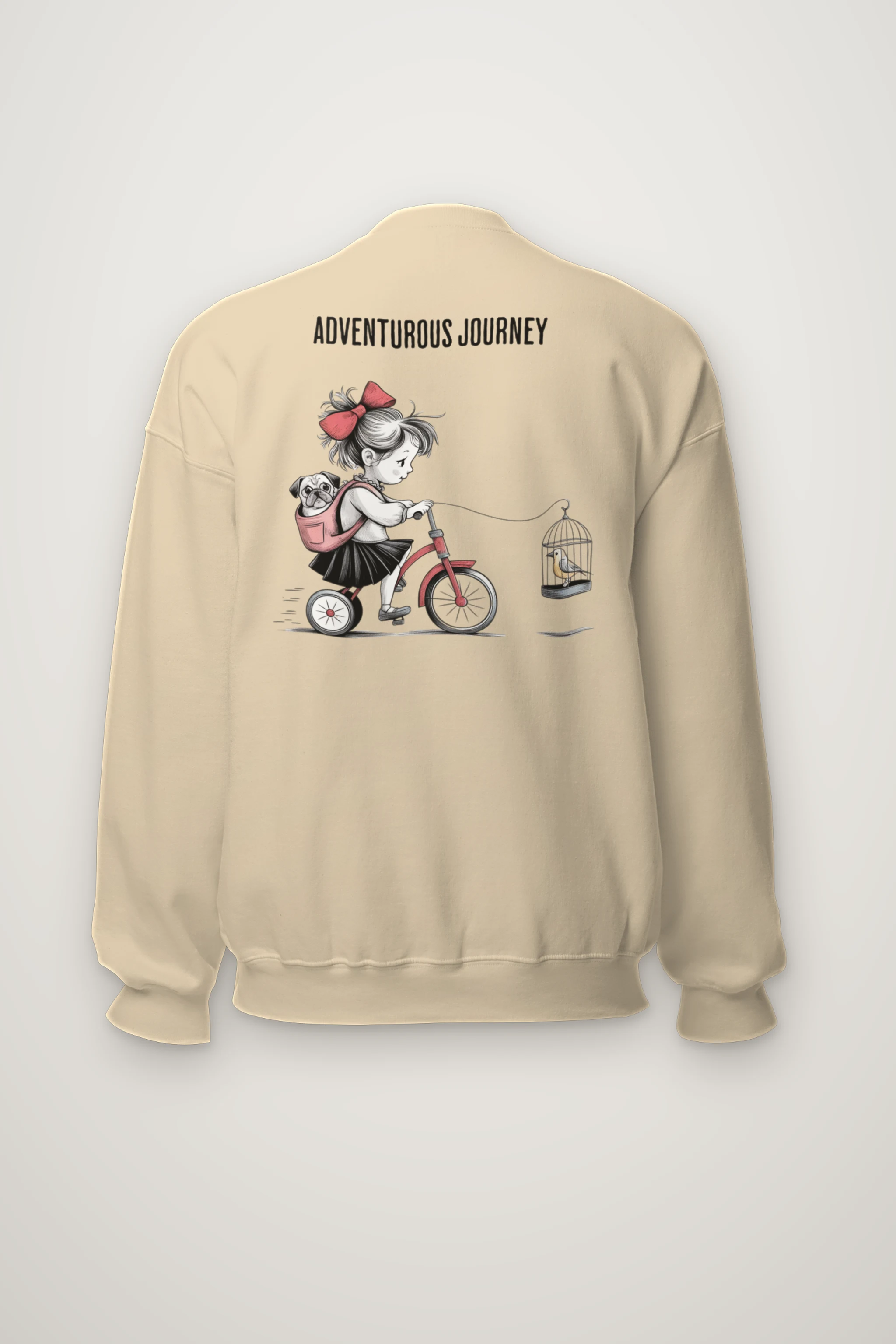 "Adventurous Journey" Heavy Blend Unisex Crewneck Sweatshirt