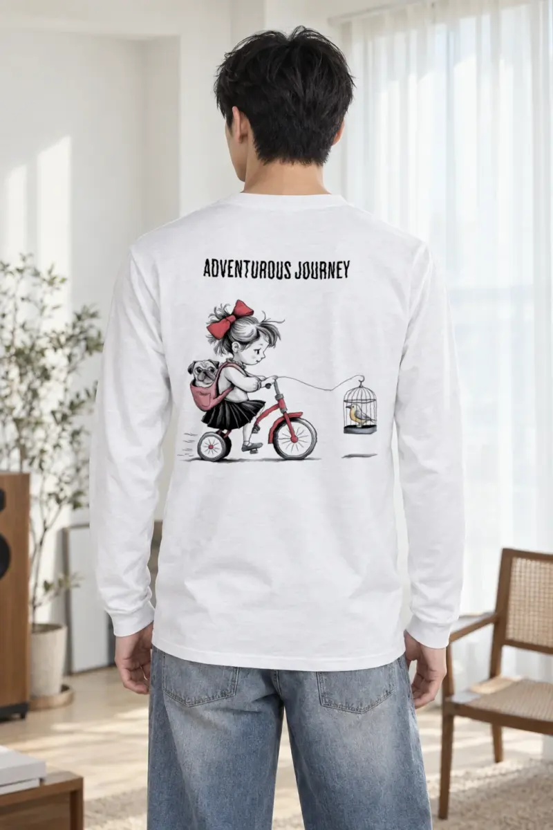 "Adventurous Journey" Unisex Longsleeve T-shirt