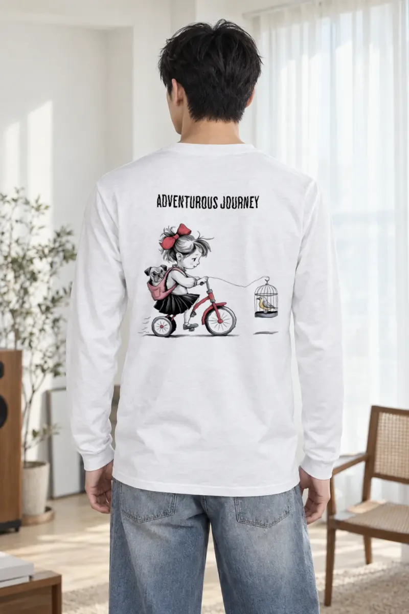 "Adventurous Journey" Unisex Longsleeve T-shirt