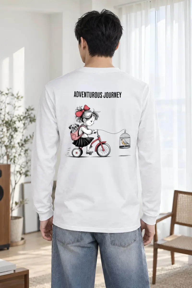 "Adventurous Journey" Unisex Longsleeve T-shirt