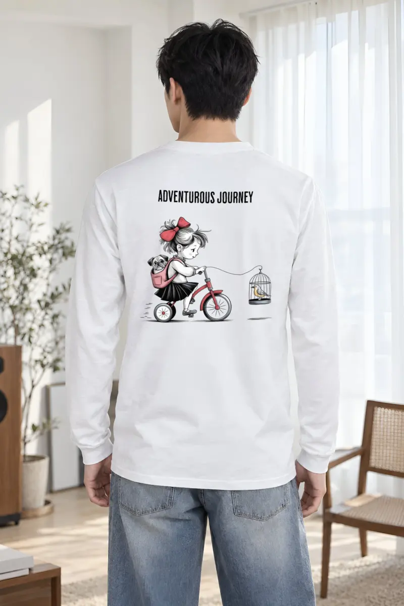"Adventurous Journey" Unisex Longsleeve T-shirt