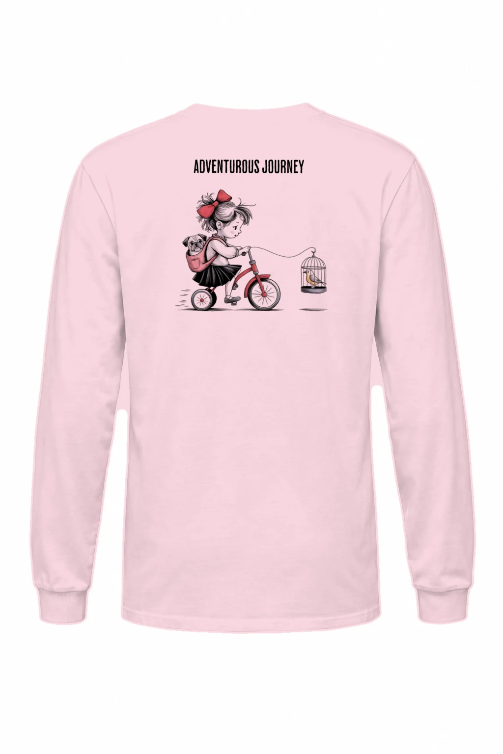 "Adventurous Journey" Unisex Longsleeve T-shirt | Gildan 2400