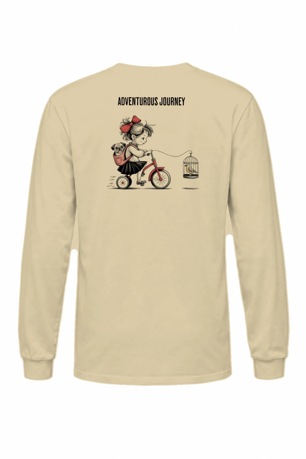 "Adventurous Journey" Unisex Longsleeve T-shirt | Gildan 2400