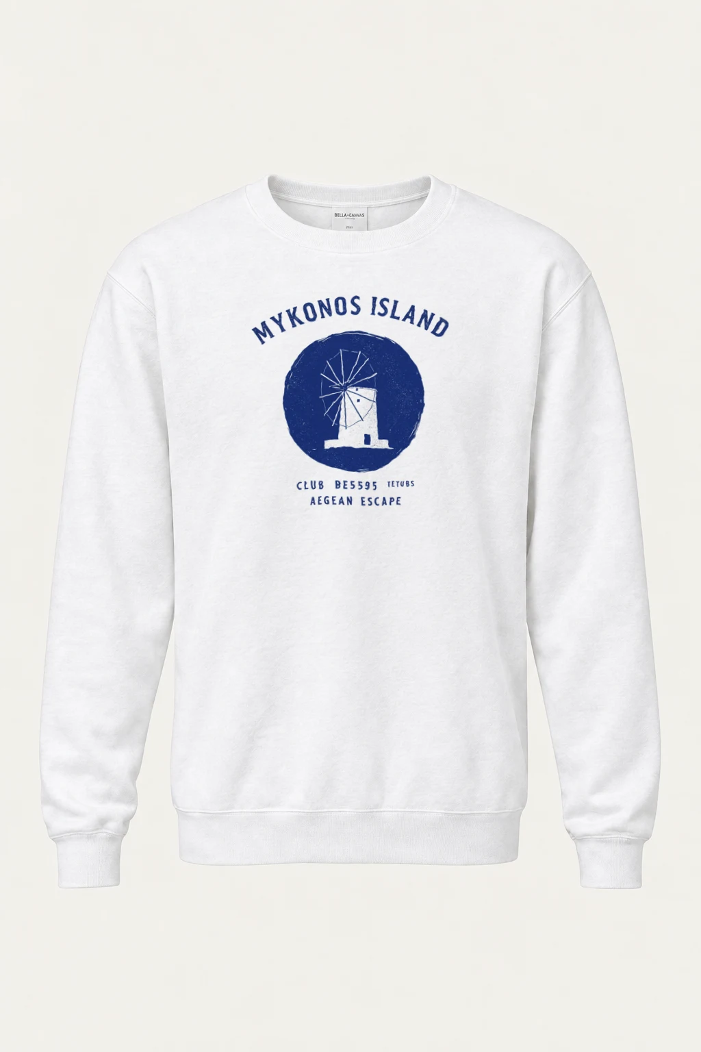"Aegean Escape" Heavy Blend Unisex Crewneck Sweatshirt | Gildan 18000