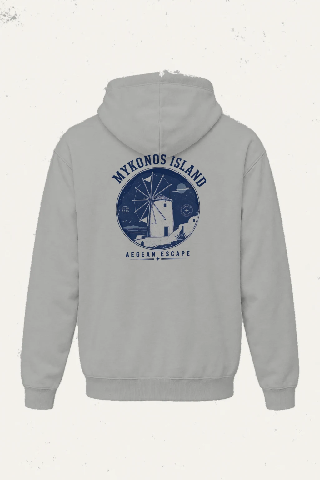 "Aegean Escape" Heavy Blend Unisex Pullover Hoodie | Gildan 18500