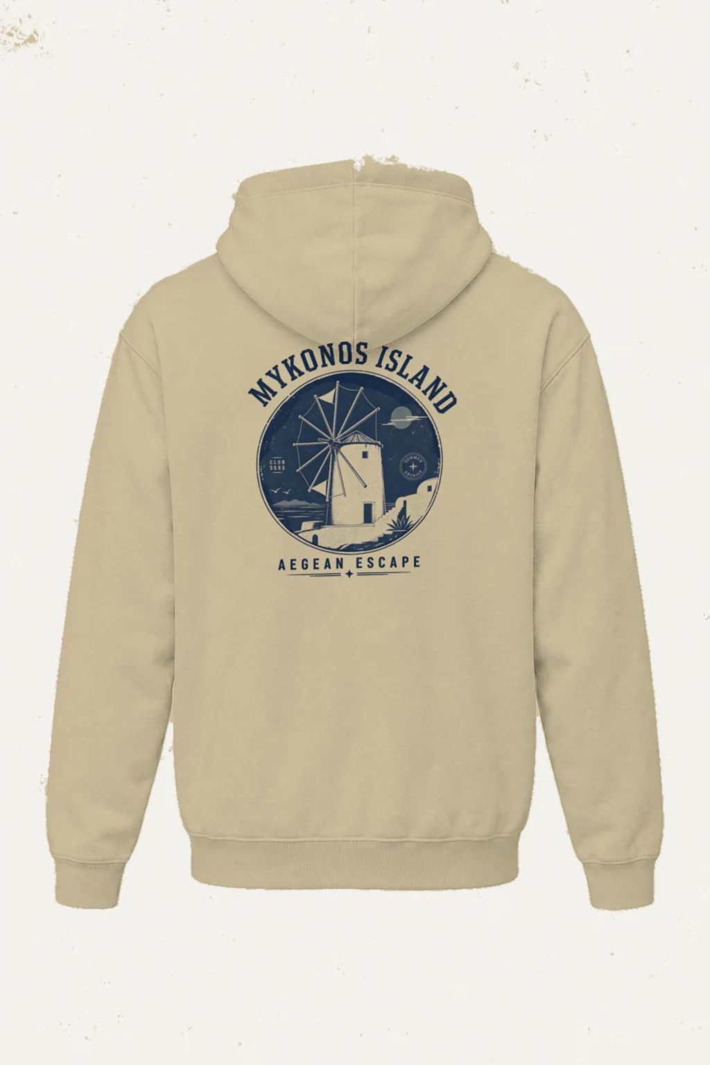 "Aegean Escape" Heavy Blend Unisex Pullover Hoodie | Gildan 18500