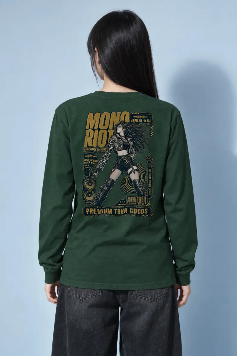 "After Dark Frequency" Unisex Longsleeve T-shirt | Gildan 2400