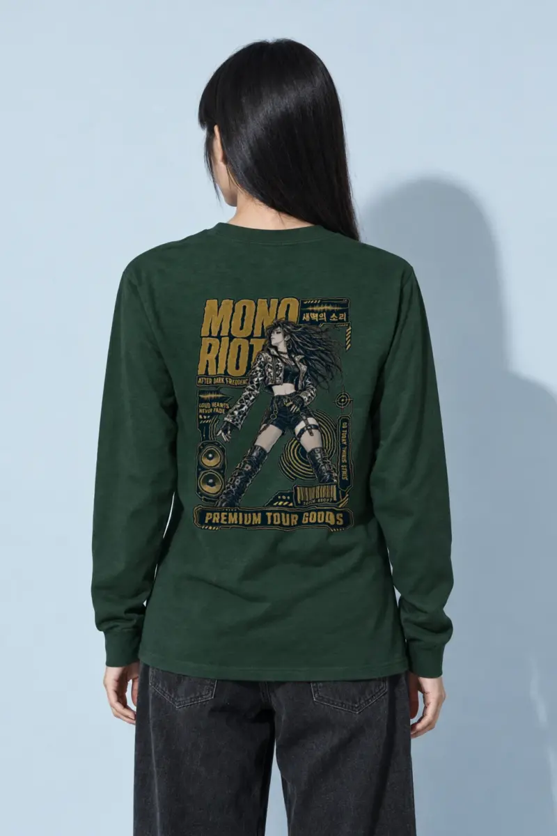 "After Dark Frequency" Unisex Longsleeve T-shirt