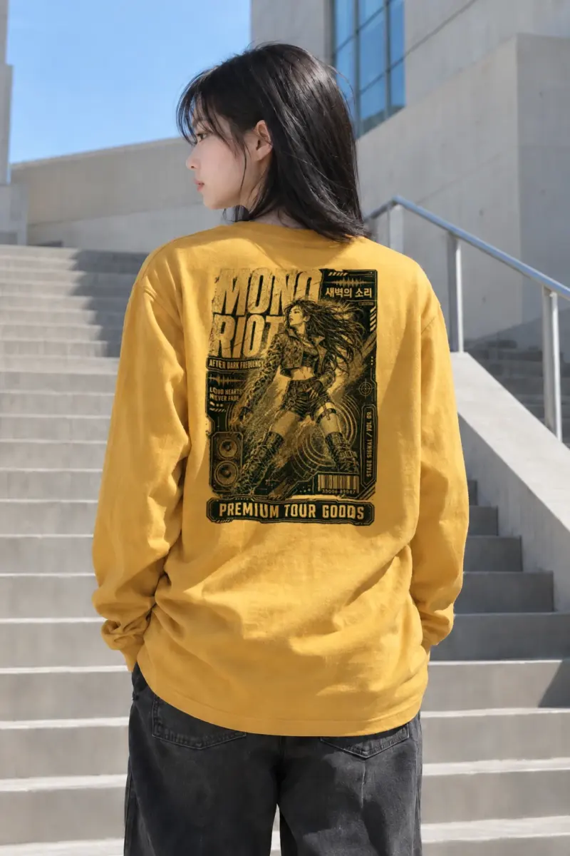 "After Dark Frequency" Unisex Longsleeve T-shirt | Gildan 2400