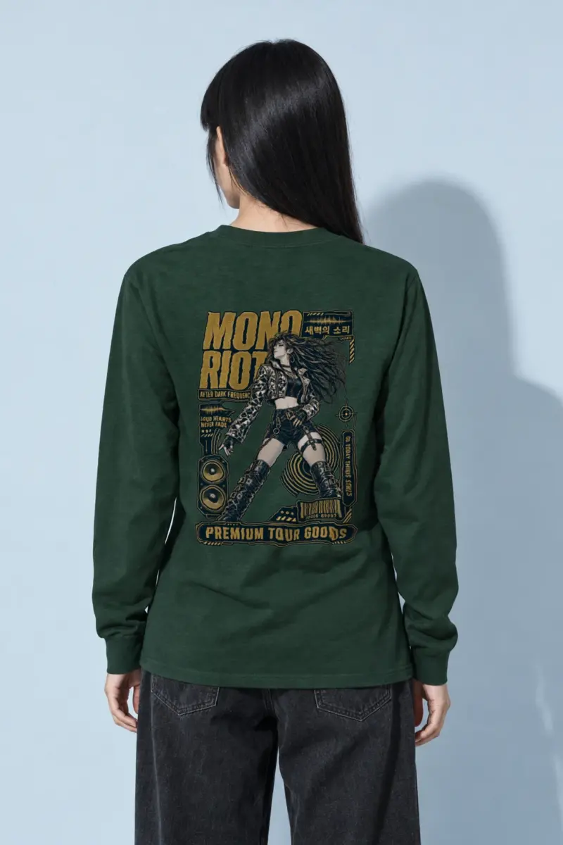 "After Dark Frequency" Unisex Longsleeve T-shirt