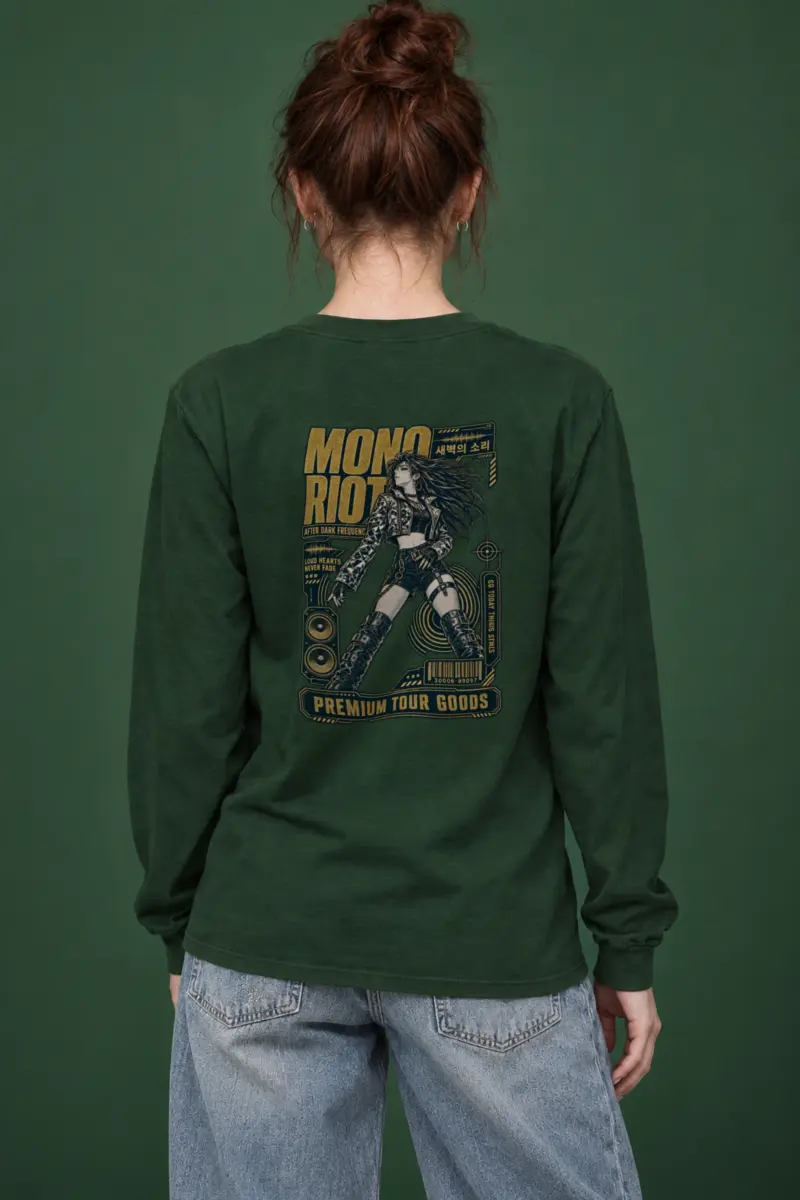 "After Dark Frequency" Unisex Longsleeve T-shirt