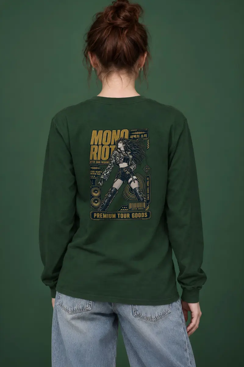 "After Dark Frequency" Unisex Longsleeve T-shirt