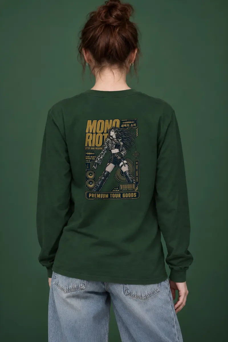 "After Dark Frequency" Unisex Longsleeve T-shirt