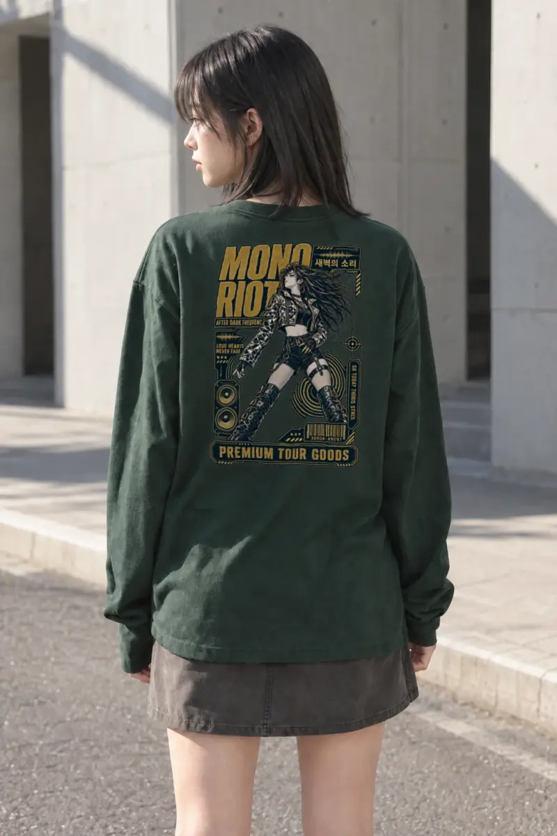 "After Dark Frequency" Unisex Longsleeve T-shirt | Gildan 2400