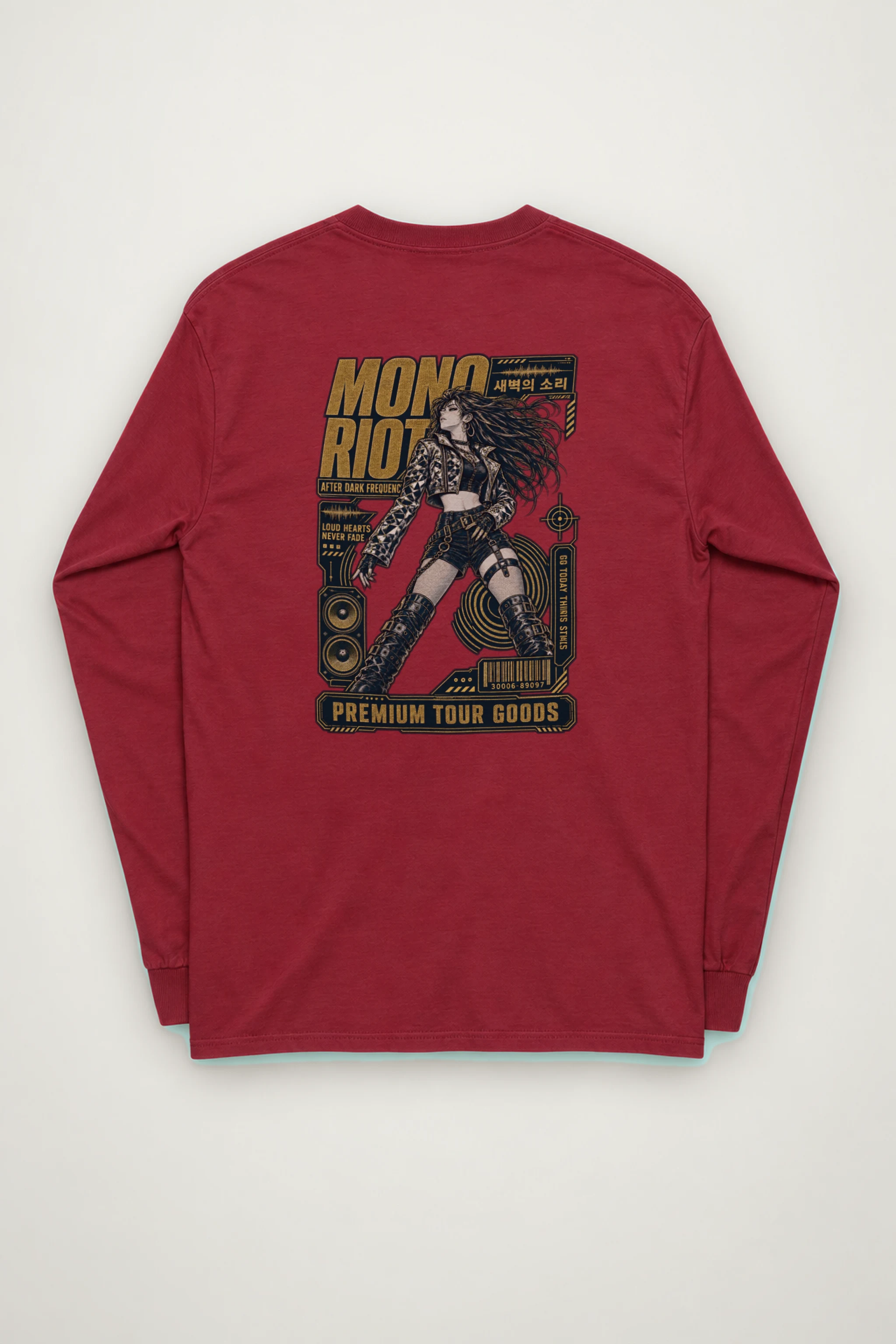 "After Dark Frequency" Unisex Longsleeve T-shirt