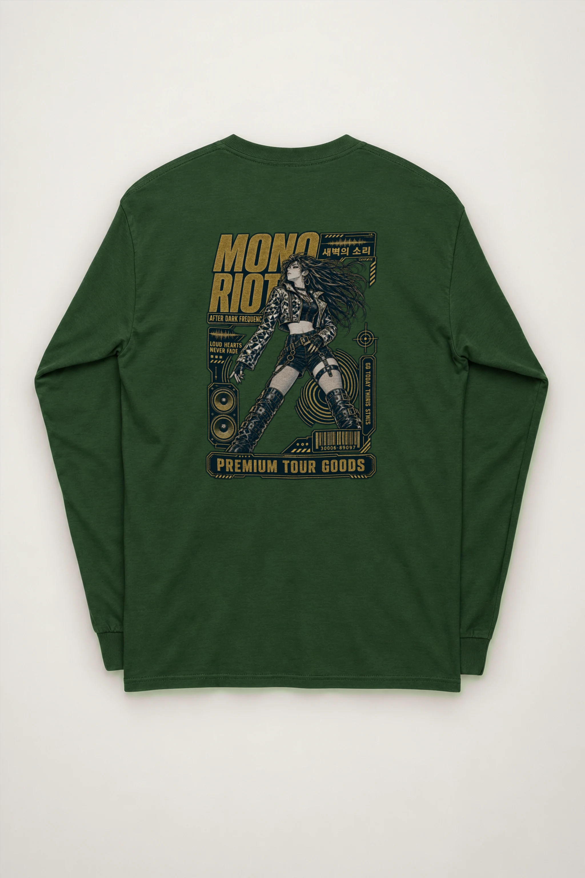 "After Dark Frequency" Unisex Longsleeve T-shirt