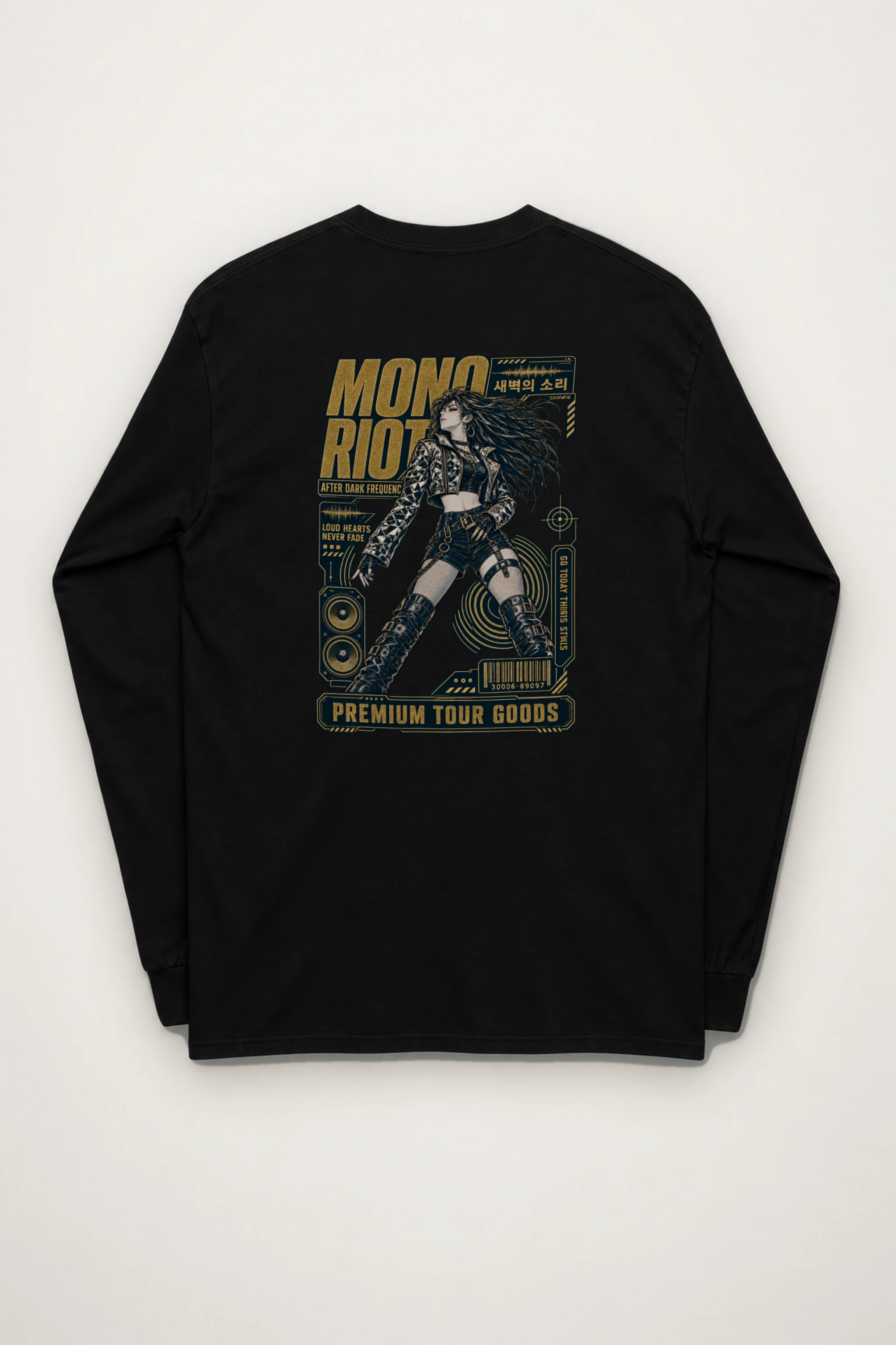 "After Dark Frequency" Unisex Longsleeve T-shirt