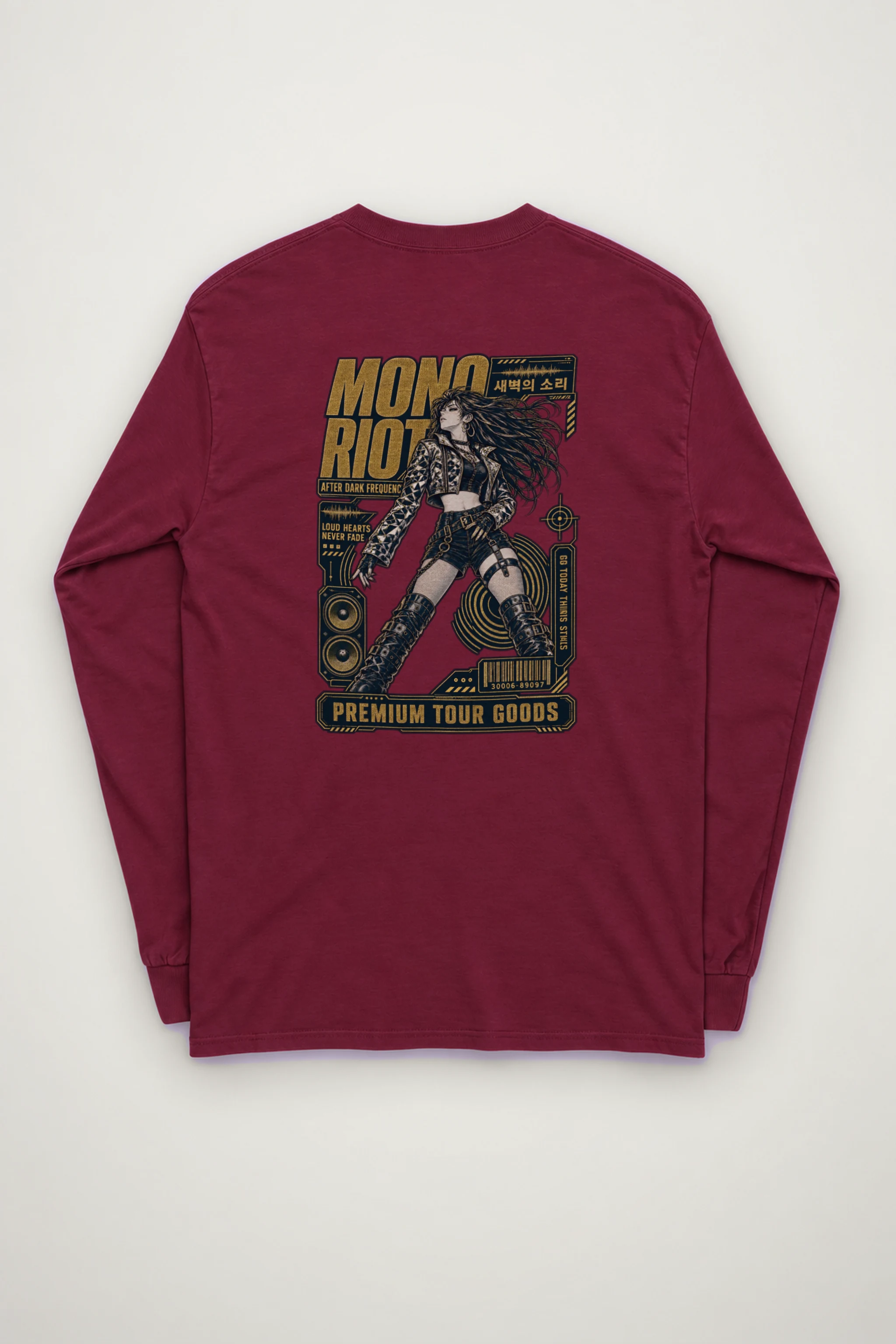 "After Dark Frequency" Unisex Longsleeve T-shirt