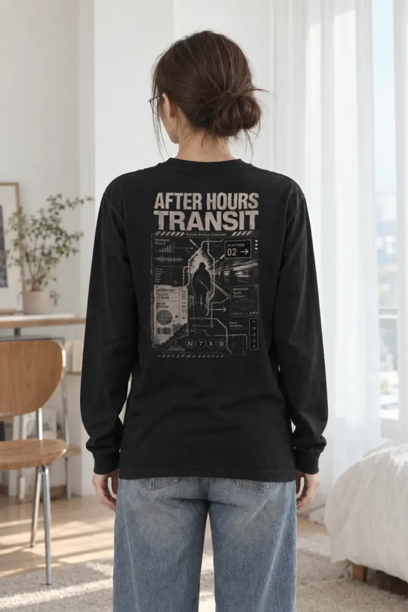 "After Hours Transit" Unisex Longsleeve T-shirt