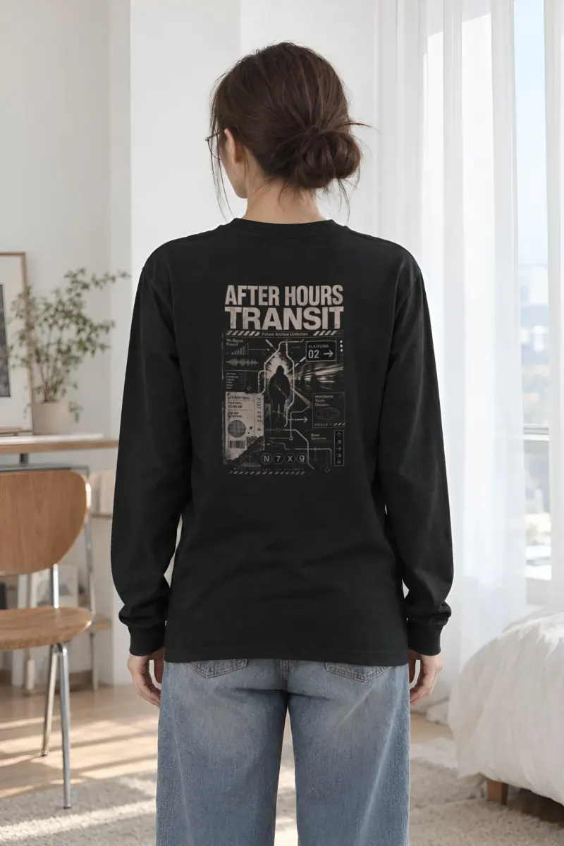 "After Hours Transit" Unisex Longsleeve T-shirt