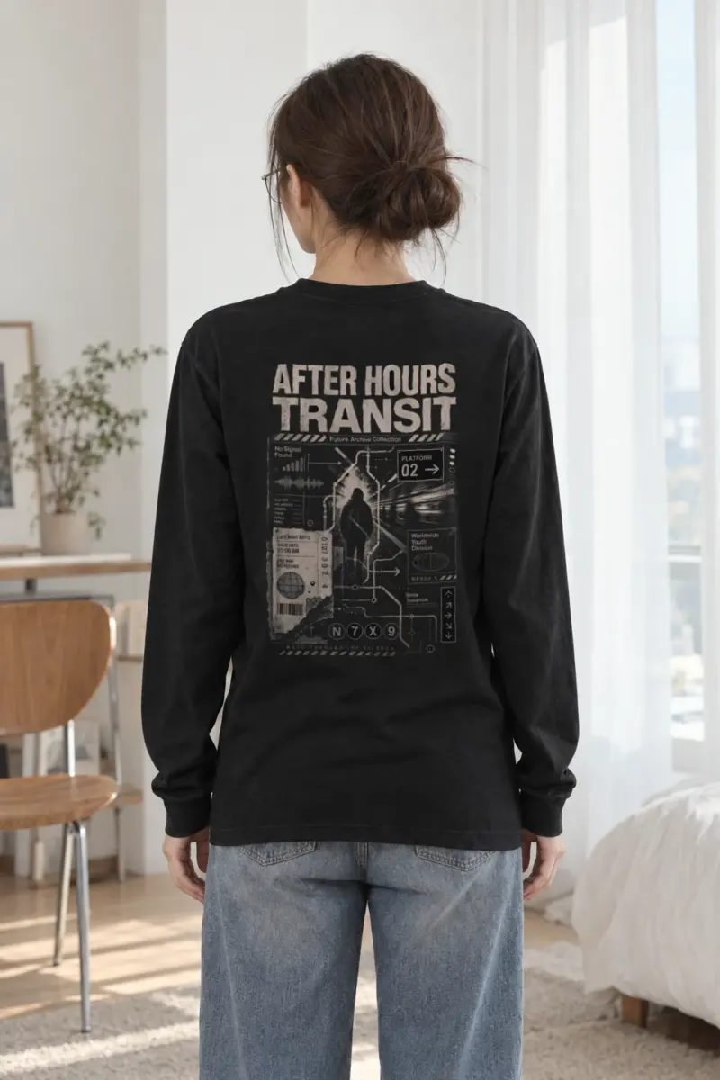 "After Hours Transit" Unisex Longsleeve T-shirt