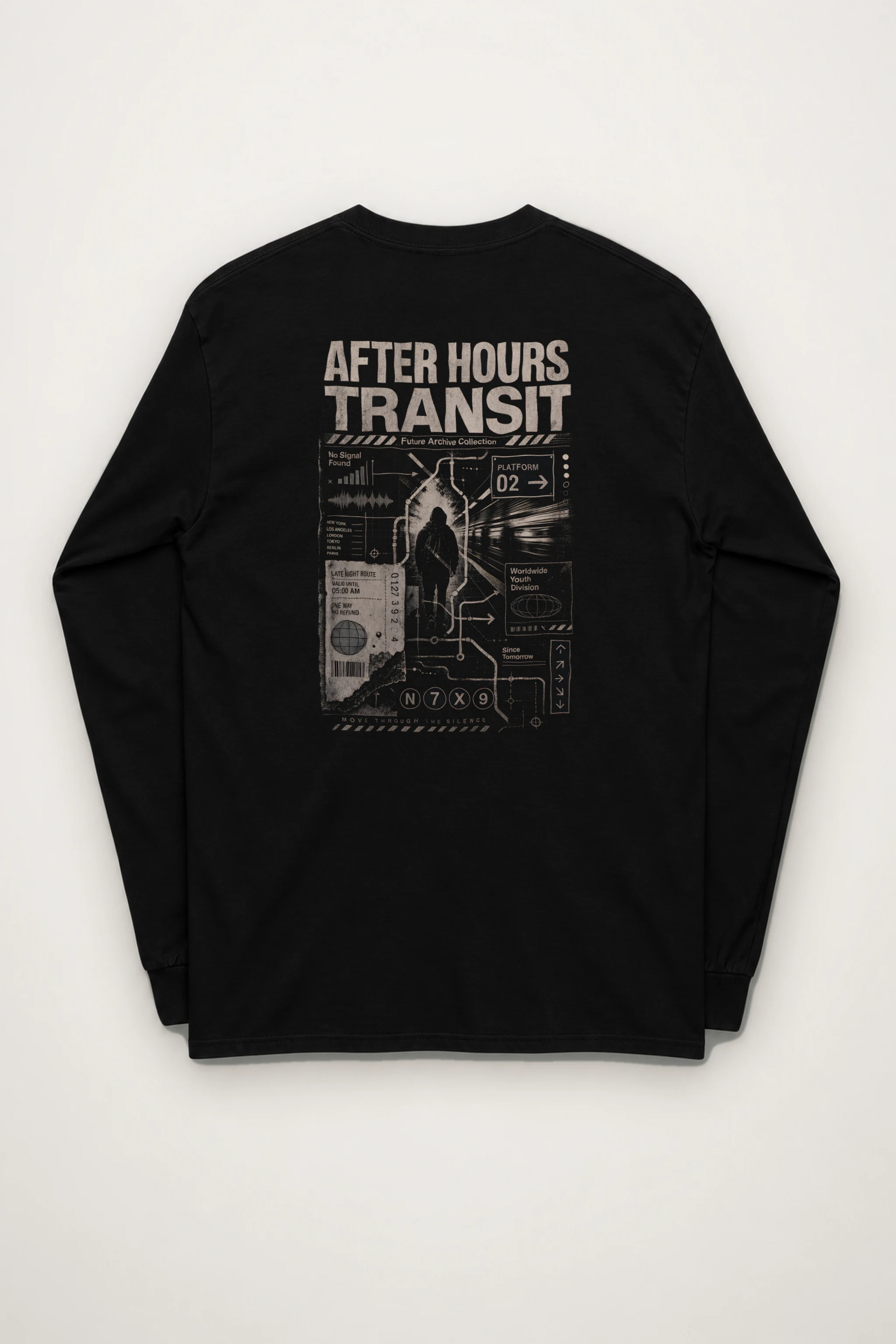 "After Hours Transit" Unisex Longsleeve T-shirt
