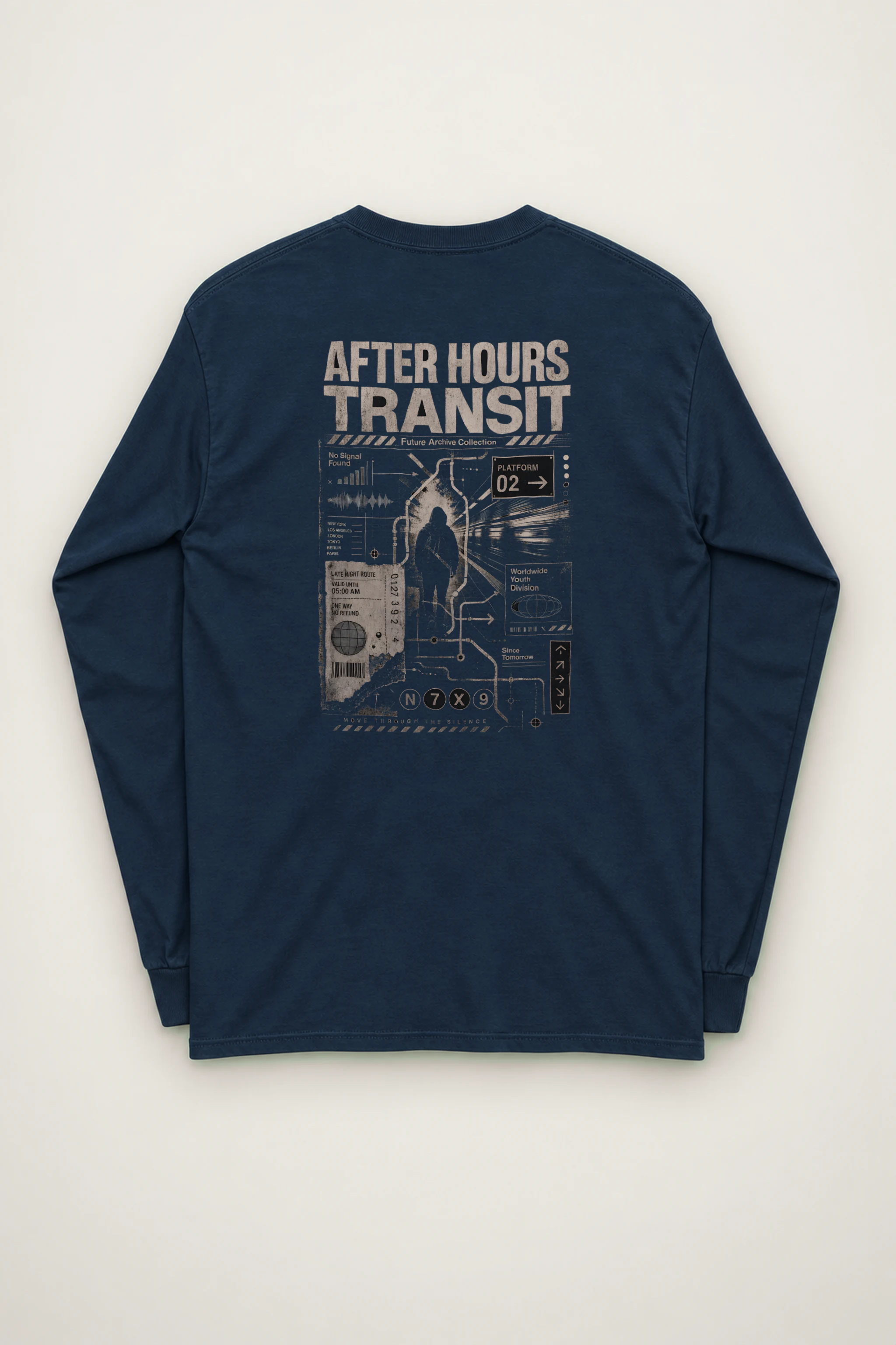 "After Hours Transit" Unisex Longsleeve T-shirt