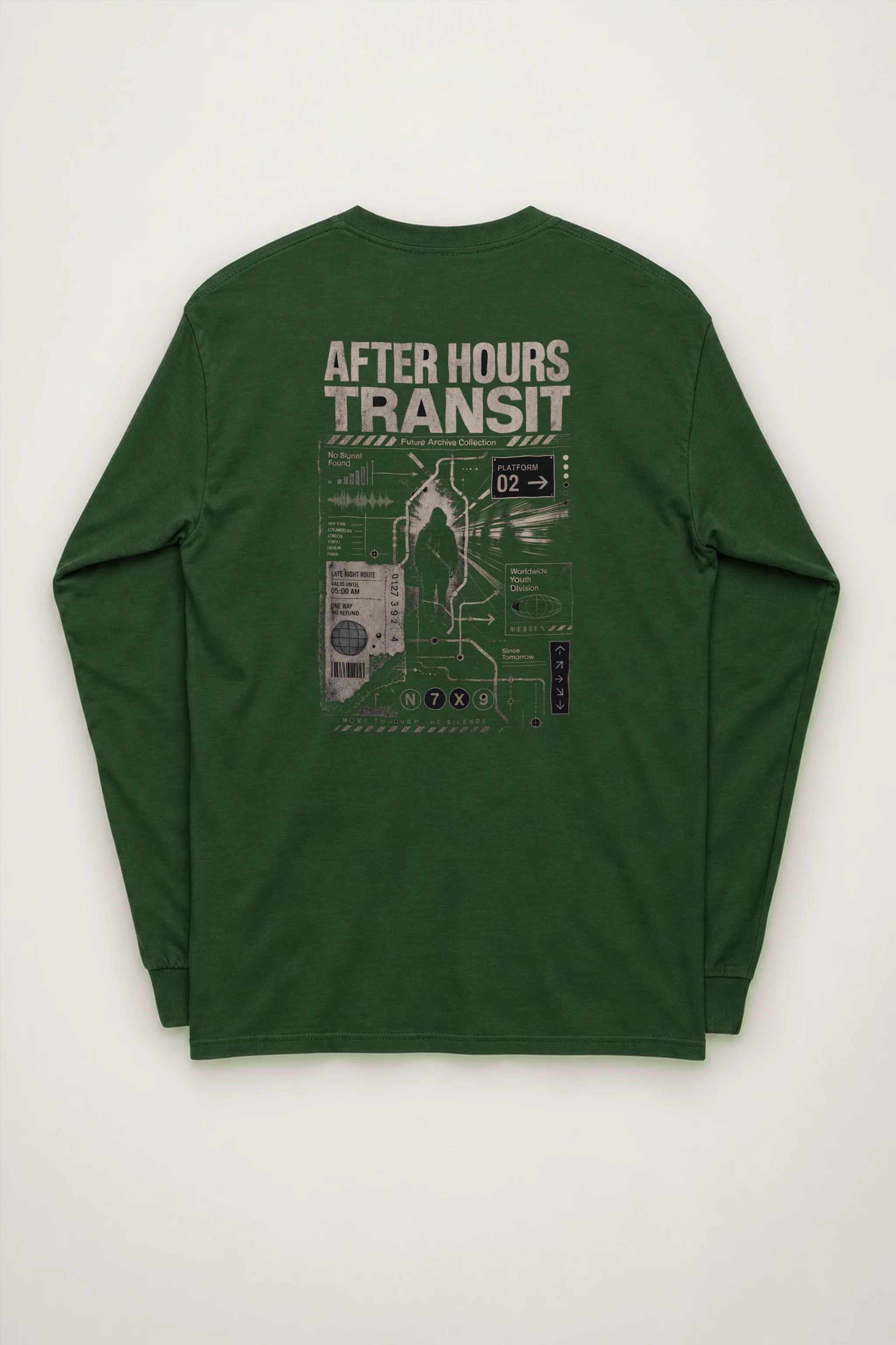 "After Hours Transit" Unisex Longsleeve T-shirt