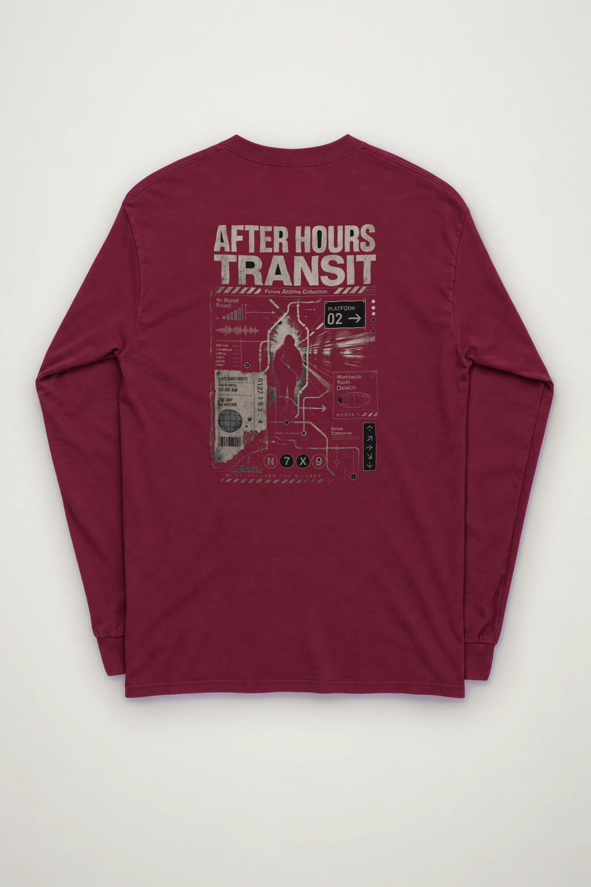 "After Hours Transit" Unisex Longsleeve T-shirt
