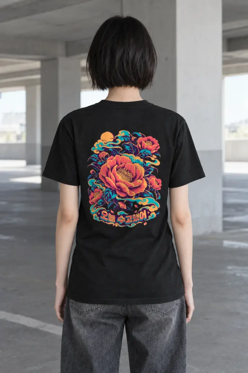 "After The Long Day" Heavyweight Unisex Crewneck T-shirt