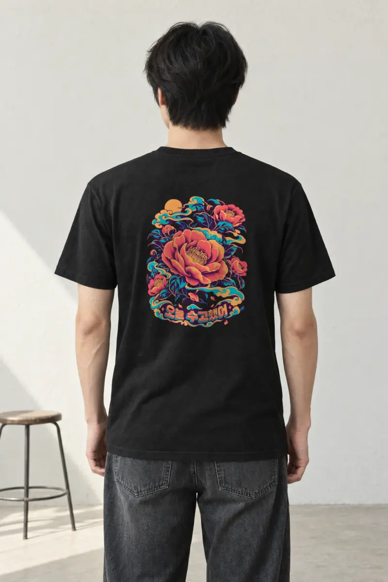 "After The Long Day" Heavyweight Unisex Crewneck T-shirt