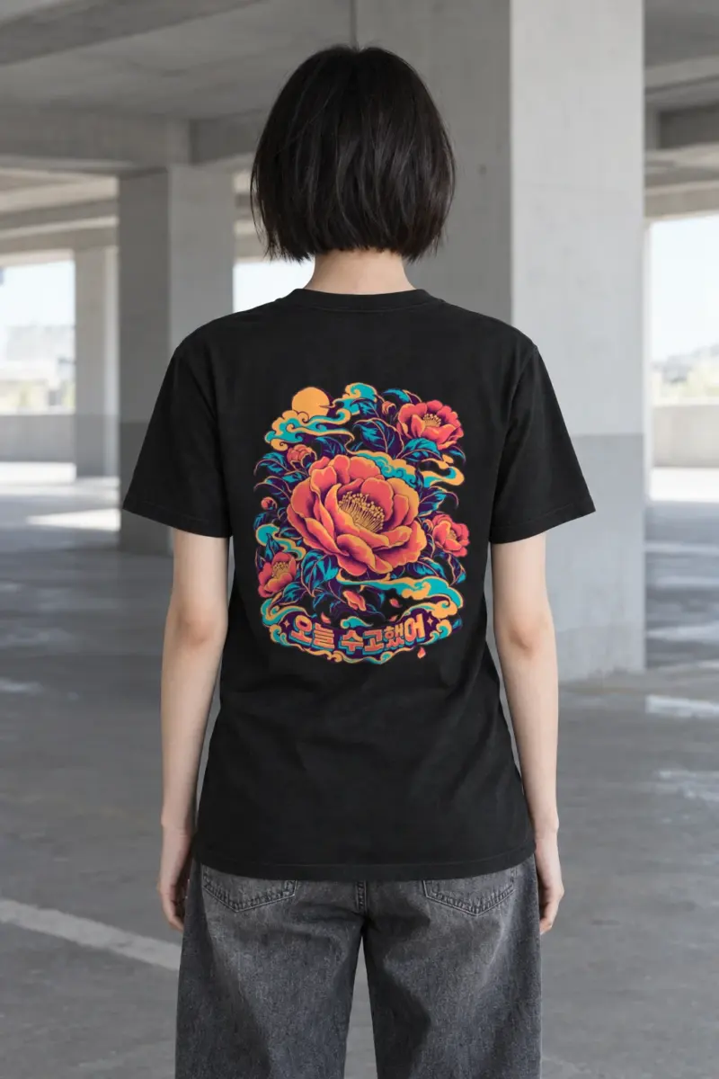 "After The Long Day" Heavyweight Unisex Crewneck T-shirt