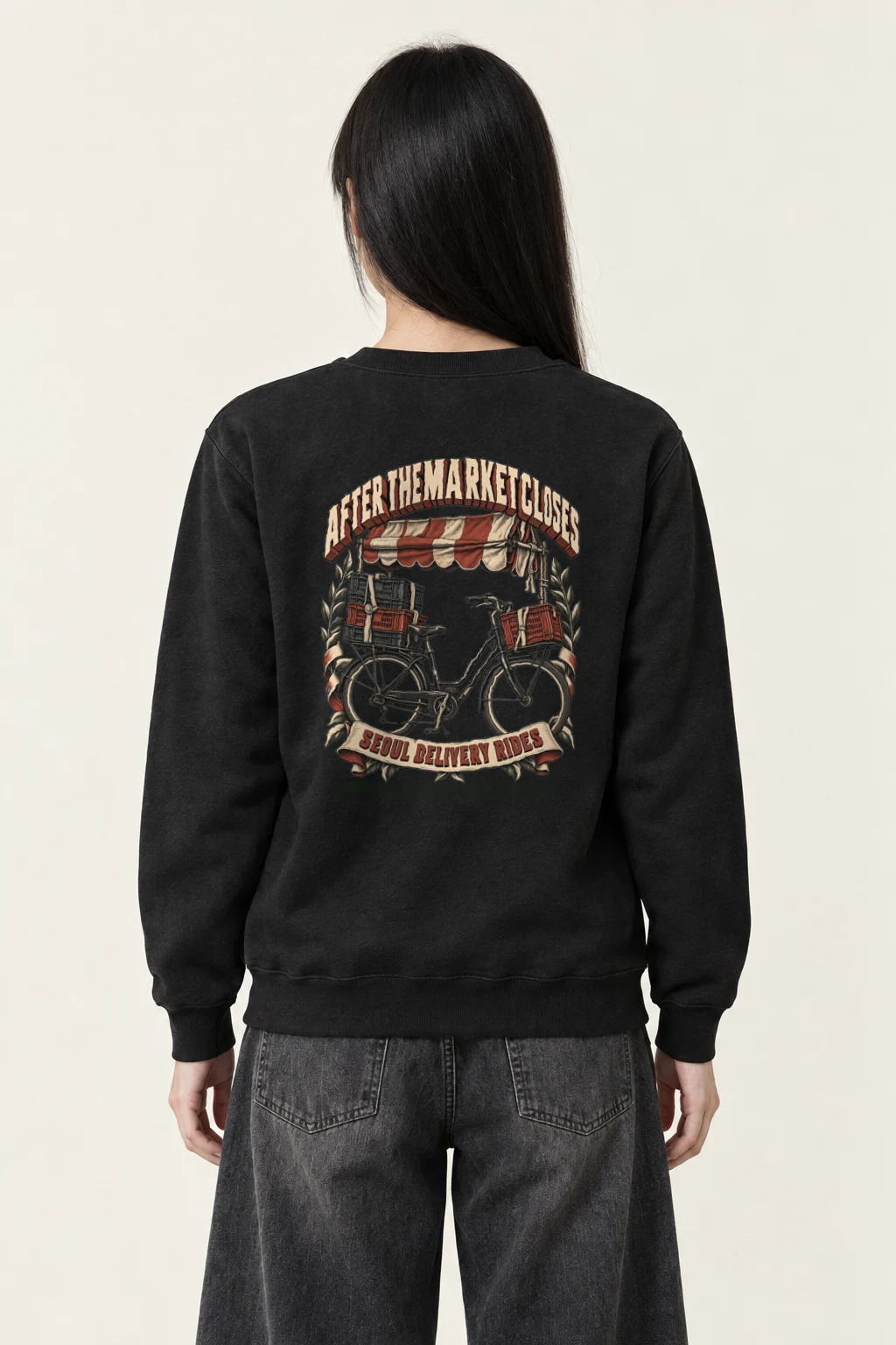 "After the Market Closes" Heavy Blend Unisex Crewneck Sweatshirt