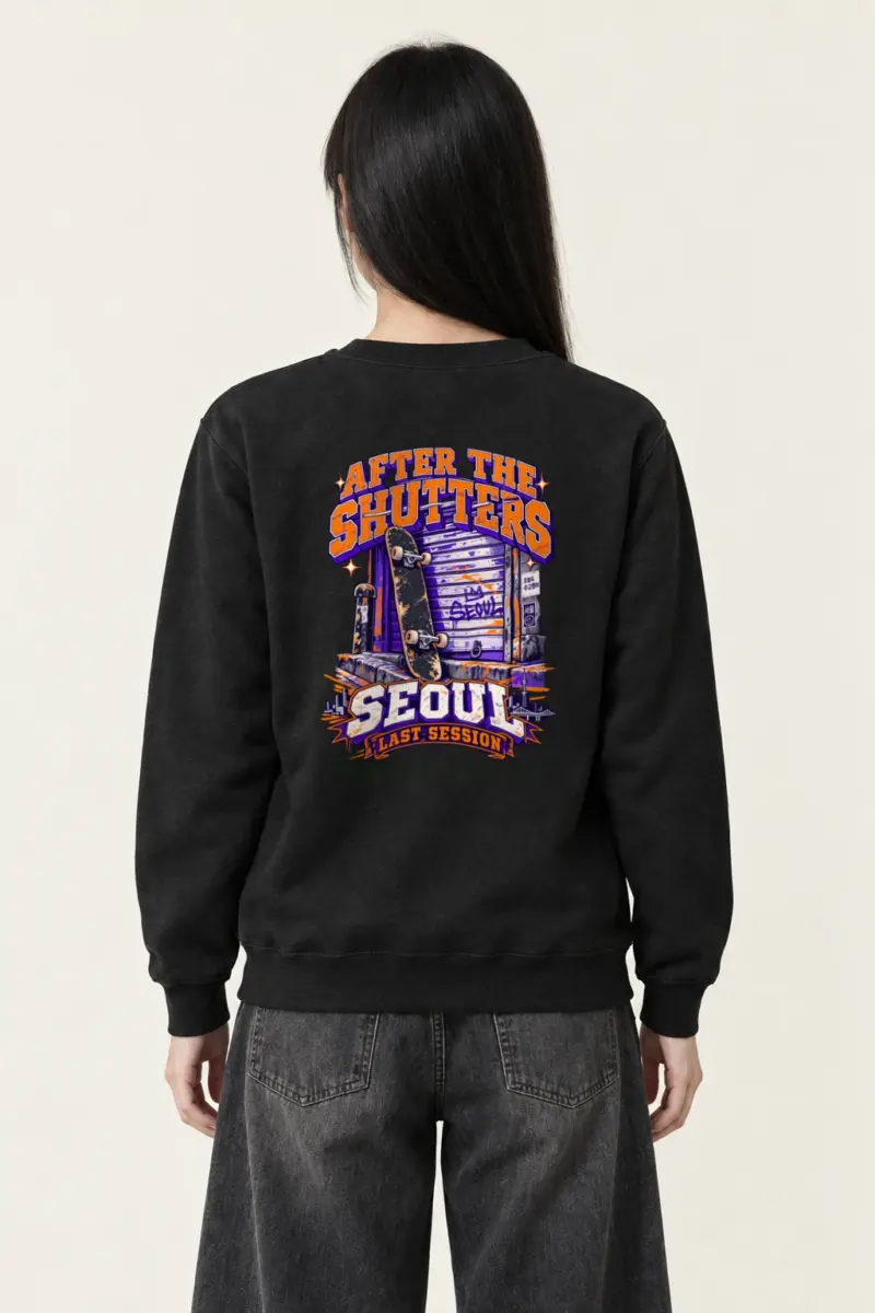 "After The Shutters" Heavy Blend Unisex Crewneck Sweatshirt