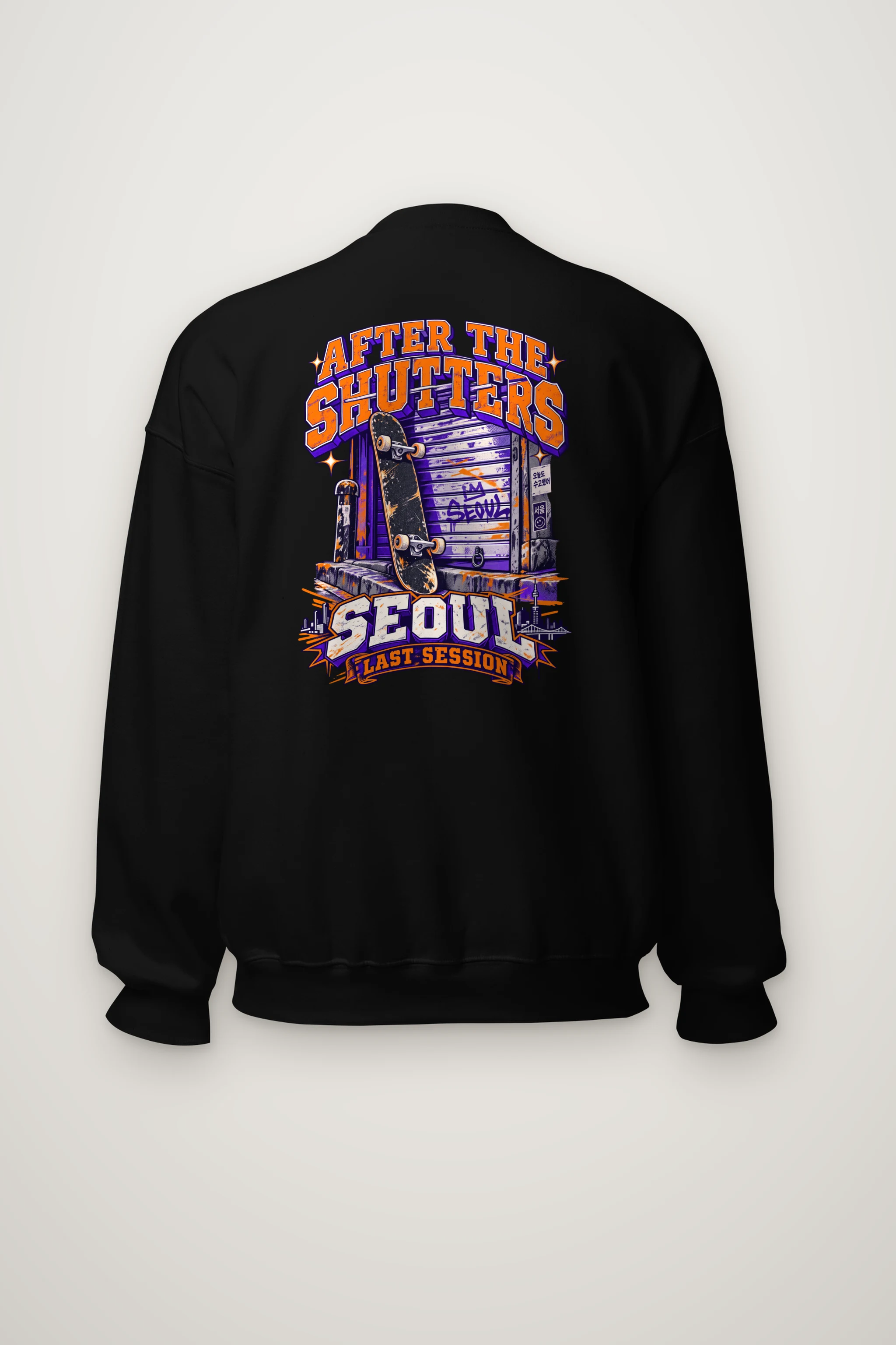 "After The Shutters" Heavy Blend Unisex Crewneck Sweatshirt