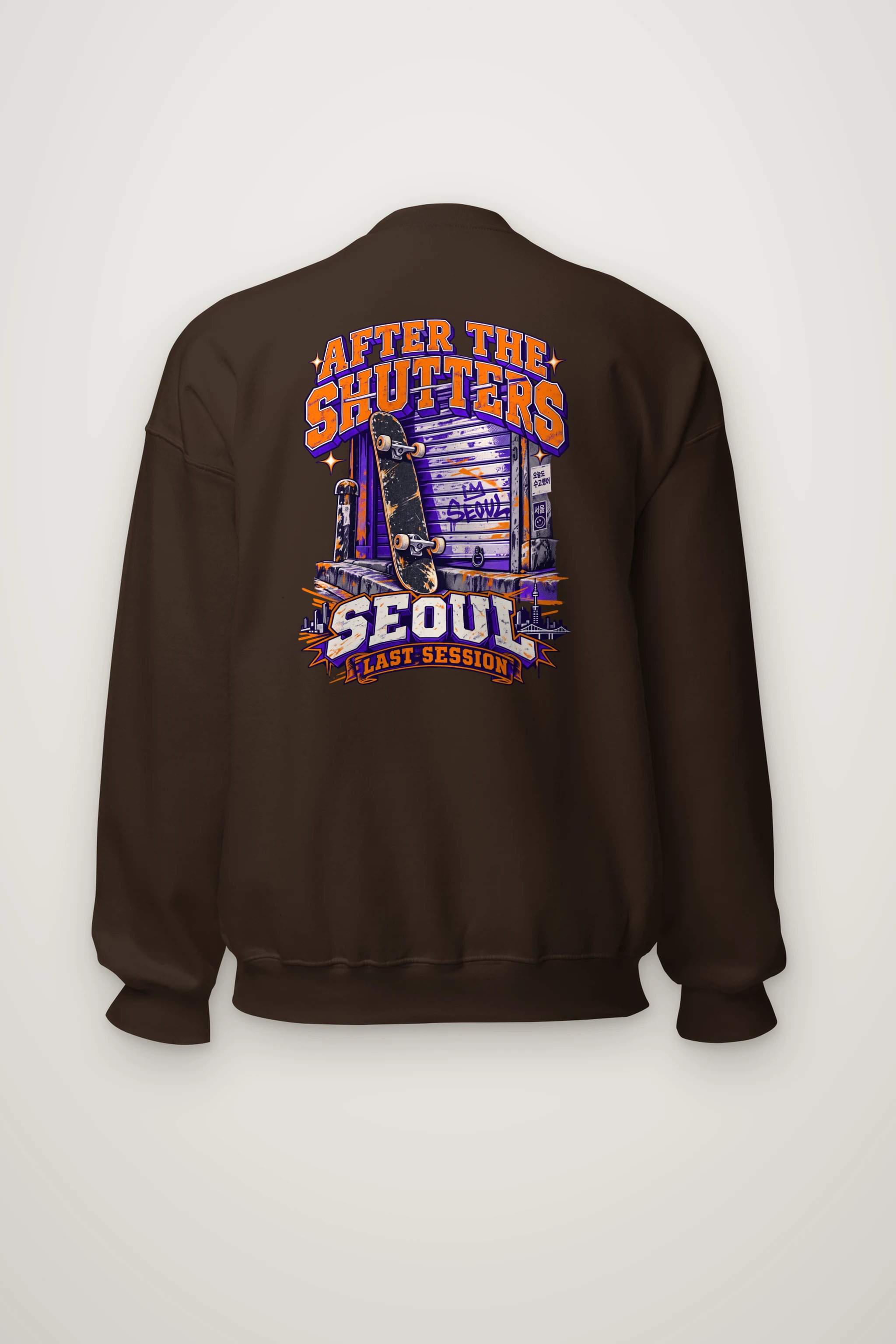 "After The Shutters" Heavy Blend Unisex Crewneck Sweatshirt