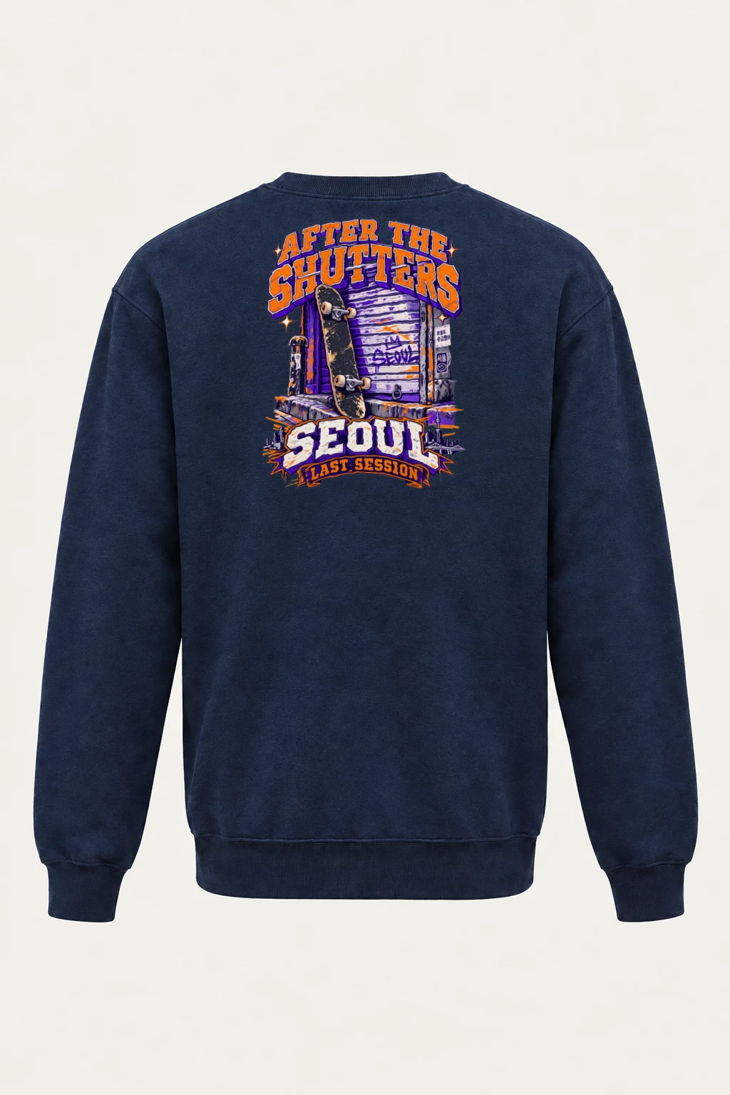 "After The Shutters" Heavy Blend Unisex Crewneck Sweatshirt | Gildan 18000