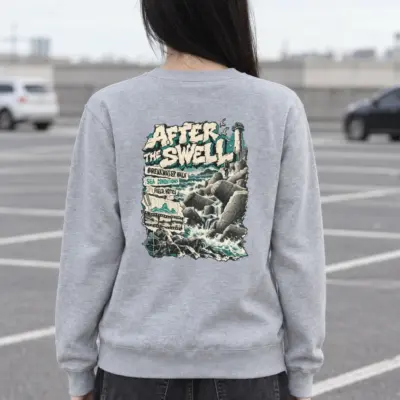 "After The Swell" Heavy Blend Unisex Crewneck Sweatshirt