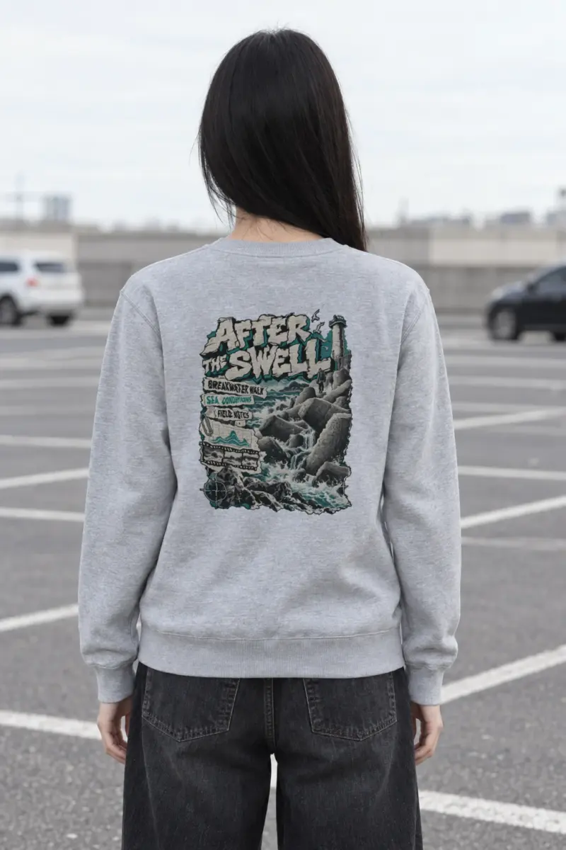 “After The Swell” Heavy Blend Unisex Crewneck Sweatshirt