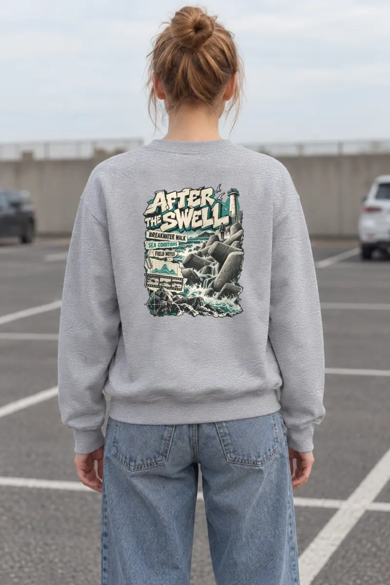 "After The Swell" Heavy Blend Unisex Crewneck Sweatshirt