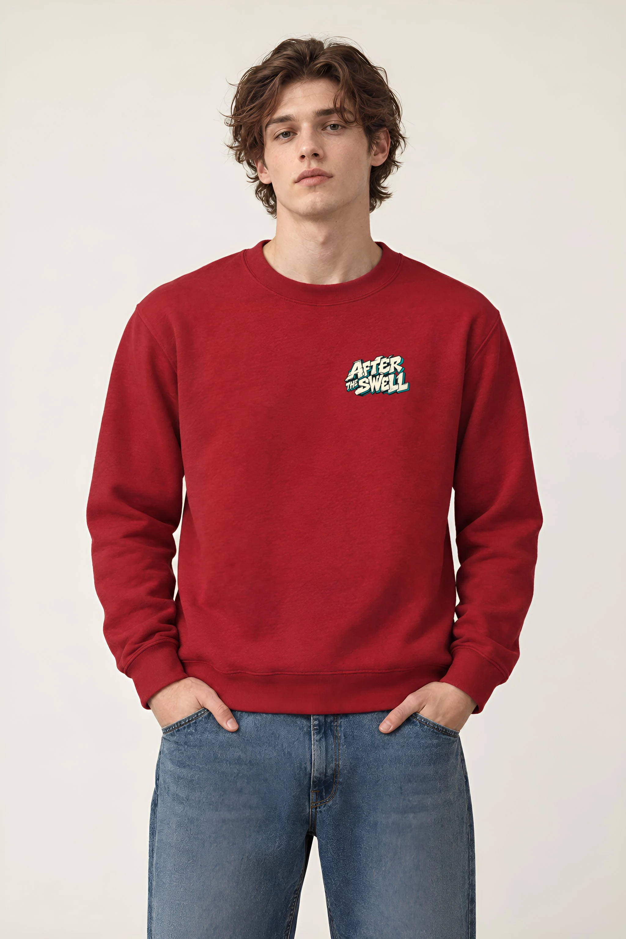 "After The Swell" Heavy Blend Unisex Crewneck Sweatshirt