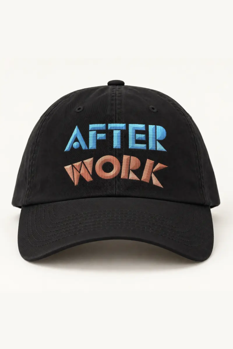 "After Work" Classic Dad Hat · Embroidered