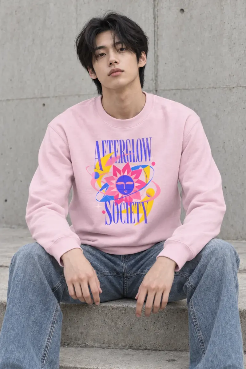 "Afterglow Society" Heavy Blend Unisex Crewneck Sweatshirt